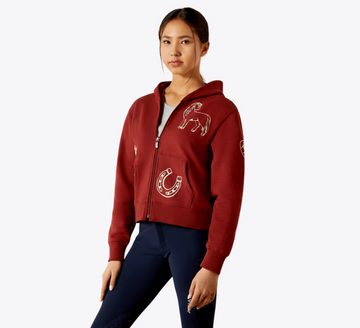 Ariat Youth Spiffy Full Zip Sweatshirt